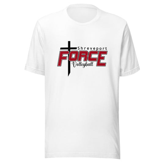 Performance | T-Shirt | Shreveport Force Volleyball | Crest Logo
