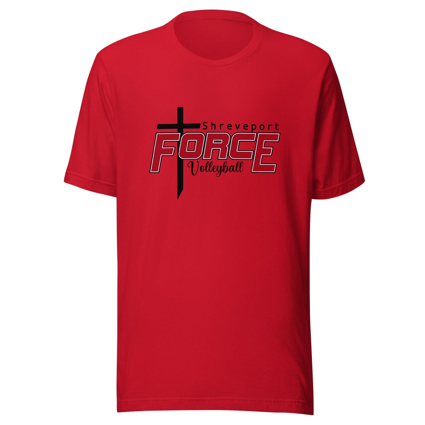 Performance | T-Shirt | Shreveport Force Volleyball | Crest Logo