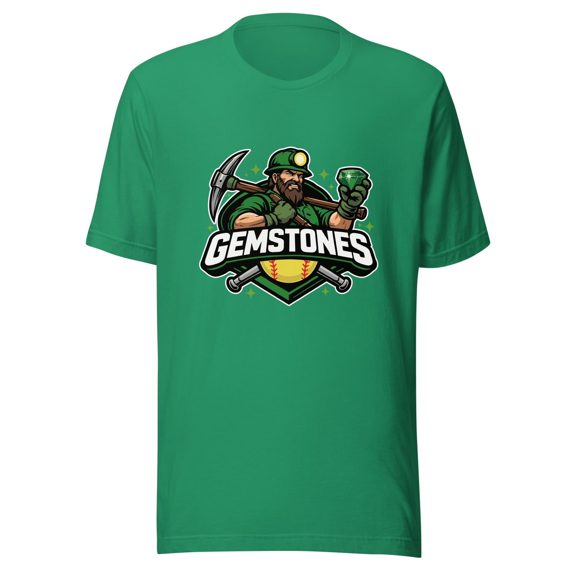 Performance | T-Shirt | Silver Valley Gemstones | Emerald Valley Logo