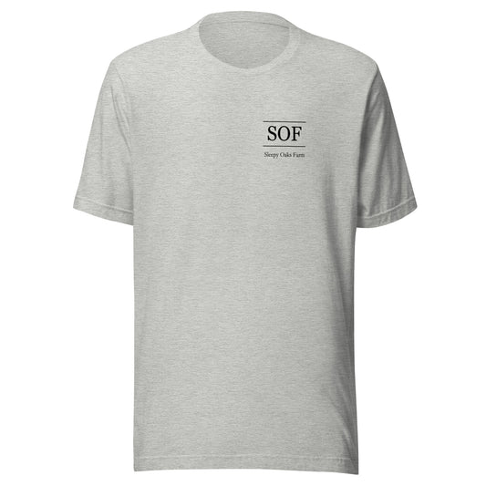 Performance | T-Shirt | Sleepy Oaks Farm | SOF Logo