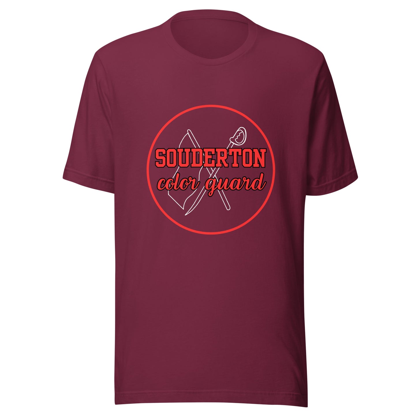 Performance | T-Shirt | Souderton Color Guard | Badge Logo