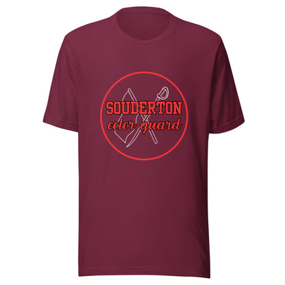 Performance | T-Shirt | Souderton Color Guard | Badge Logo