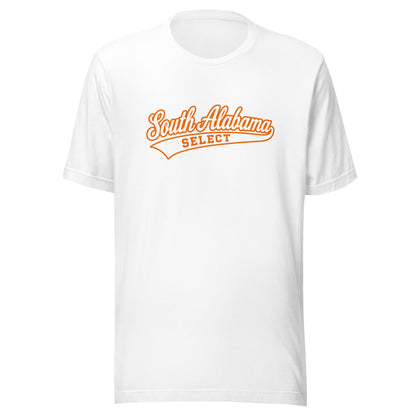Performance | T-Shirt | South Alabama Select 8U | Athletics Logo
