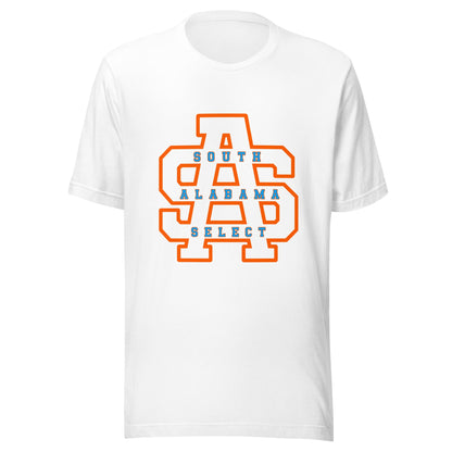 Performance | T-Shirt | South Alabama Select 8U | Letter Crest Logo