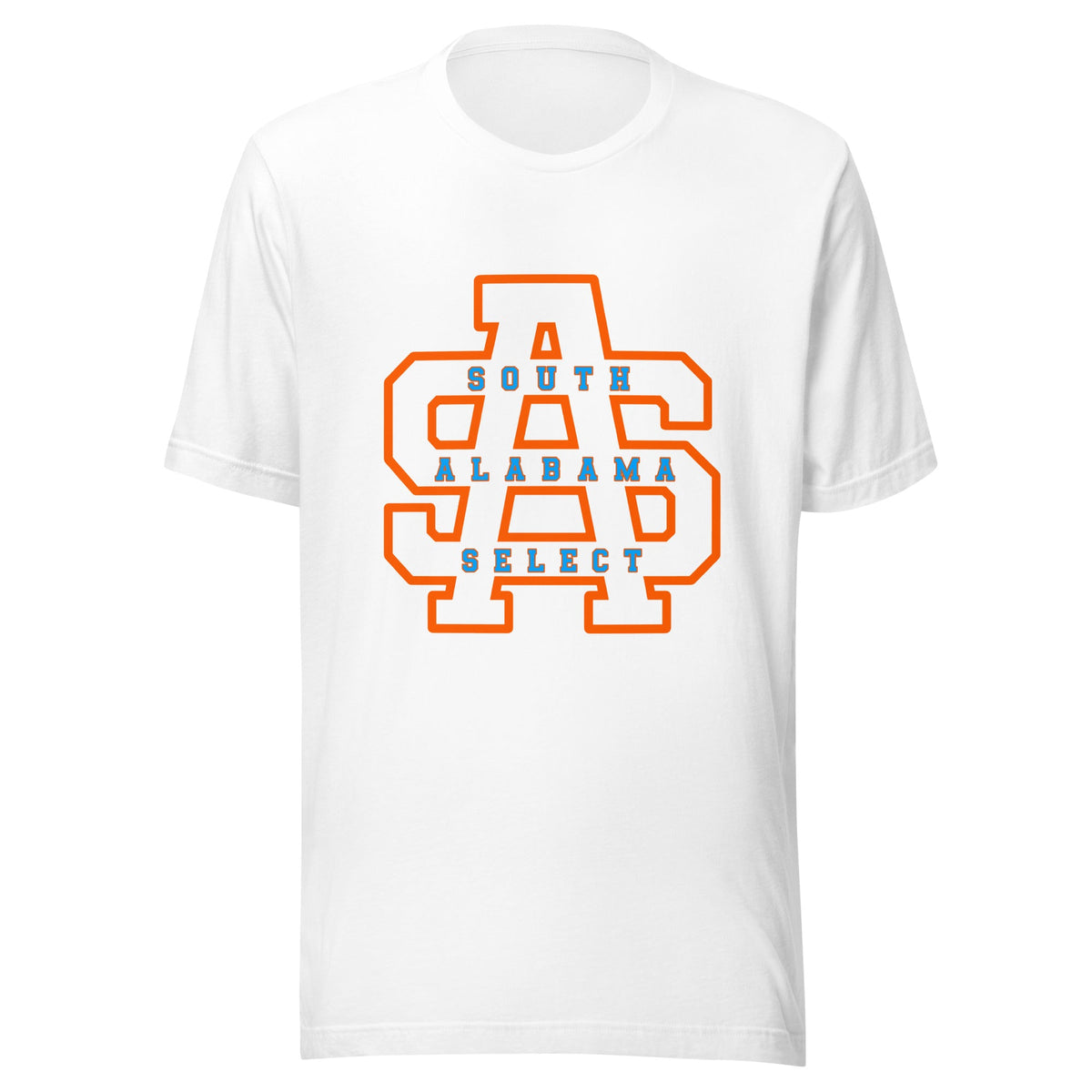 Performance | T-Shirt | South Alabama Select 8U | Letter Crest Logo