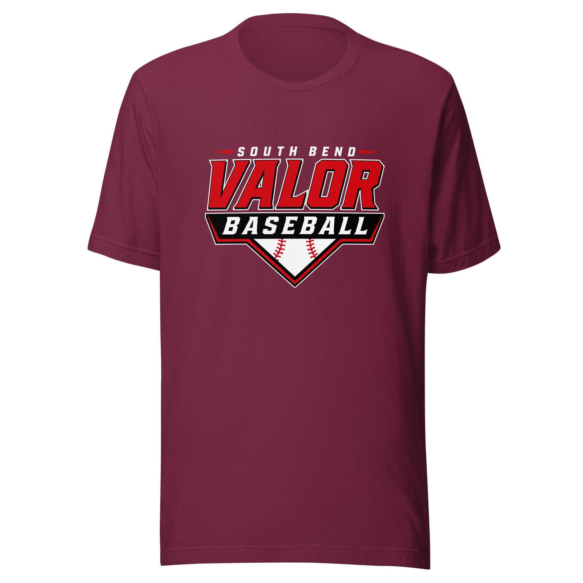 Performance | T-Shirt | South Bend Valor Baseball | Vanguard Logo