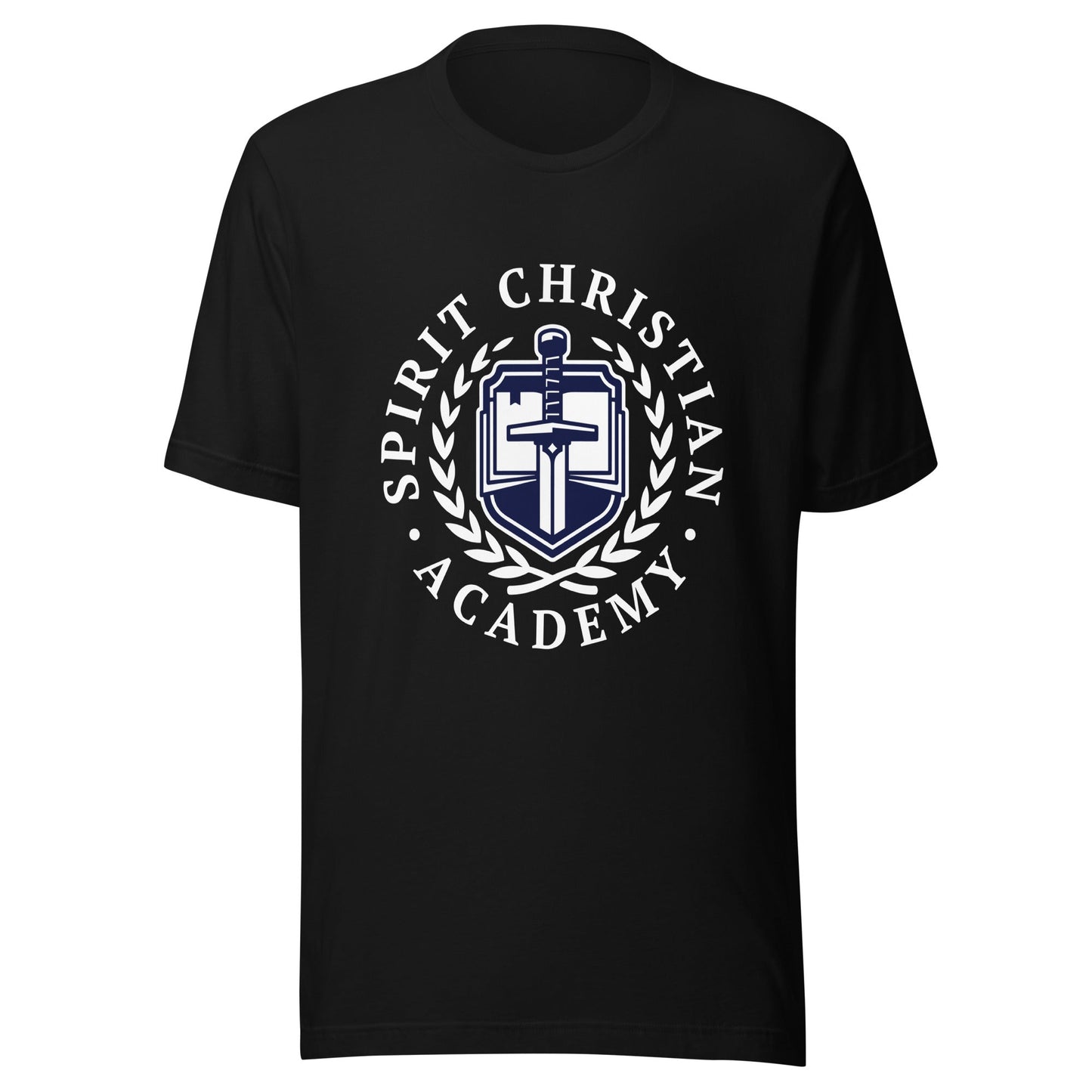 Performance | T-Shirt | Spirit Christian Academy | White Script Logo