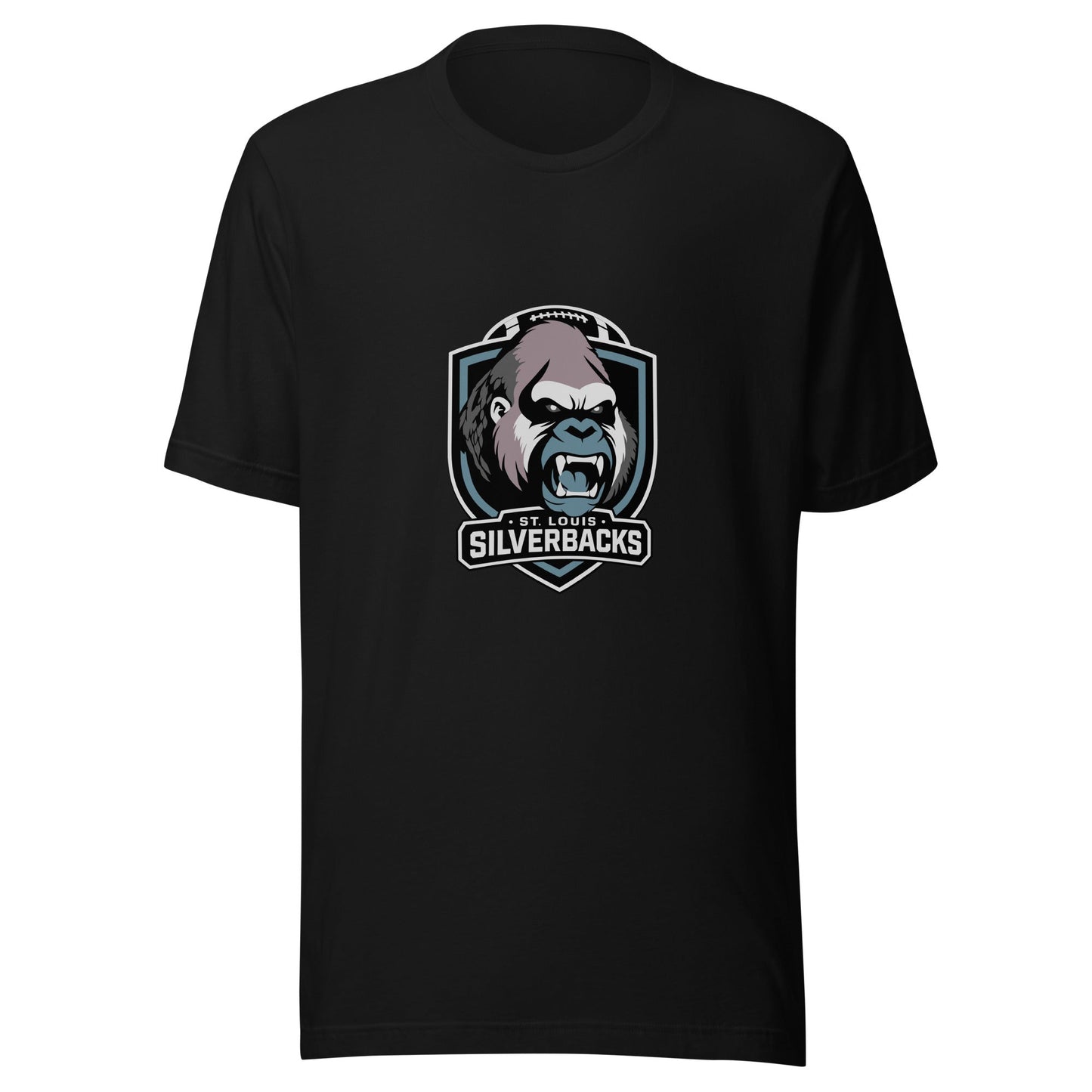 Performance | T-Shirt | St. Louis Silverbacks Women’s Football Team | Shield Logo