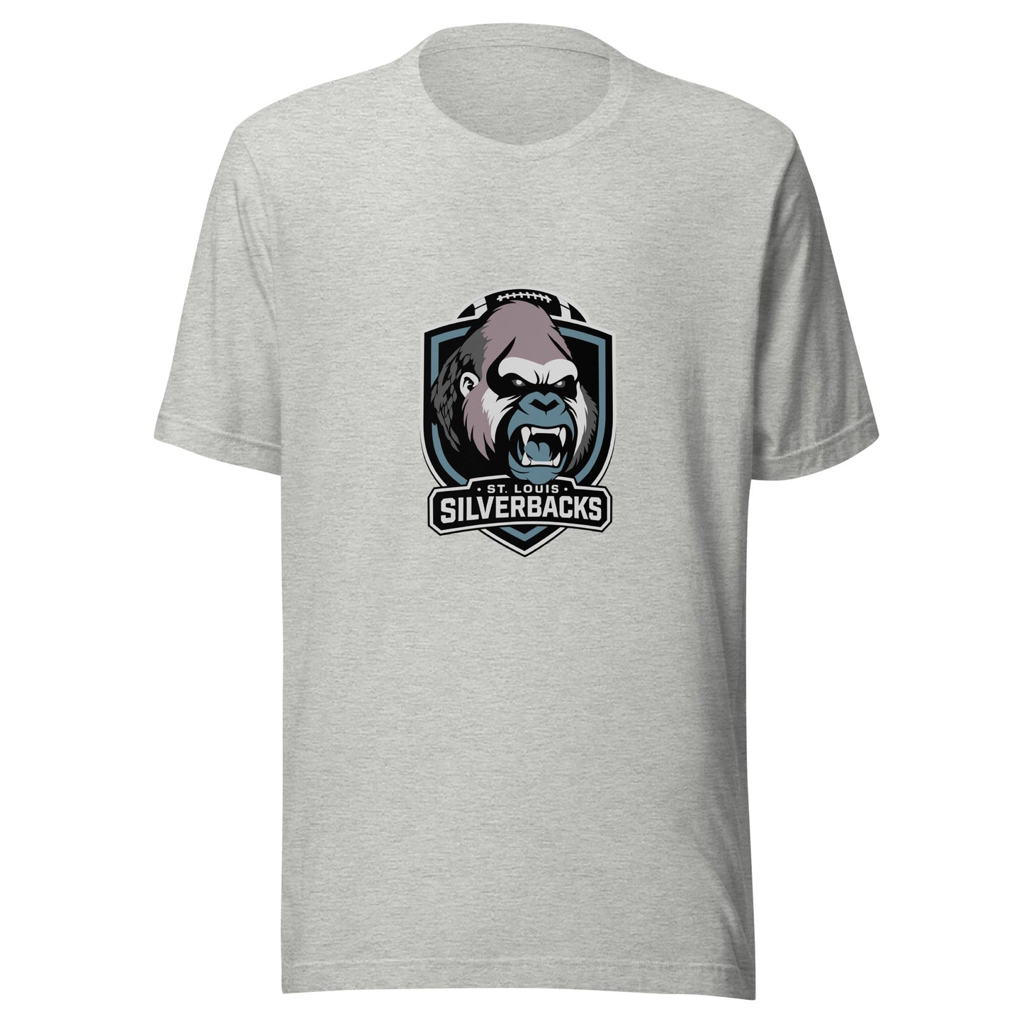 Performance | T-Shirt | St. Louis Silverbacks Women’s Football Team | Shield Logo
