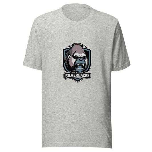 Performance | T-Shirt | St. Louis Silverbacks Women’s Football Team | Shield Logo