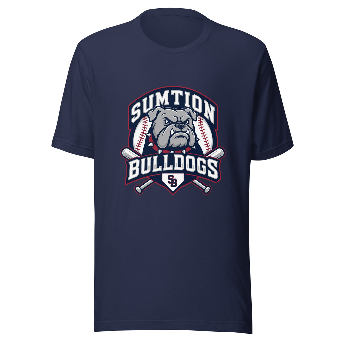 Performance | T-Shirt | Sumtion bulldogs | Emblem Logo