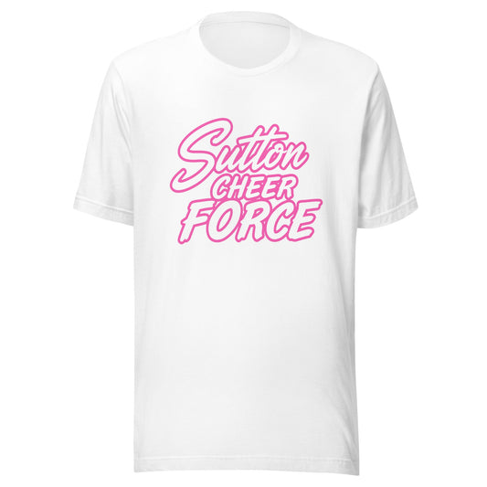 Performance | T-Shirt | Sutton Cheer Force | Script Logo