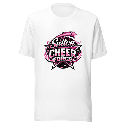 Performance | T-Shirt | Sutton Cheer Force | Shooting Star Logo