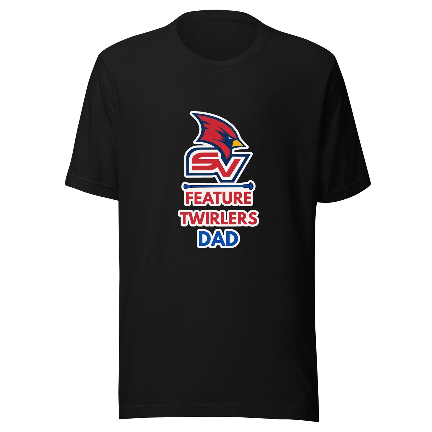 Performance | T-Shirt | SVSU Feature twirlers | Dad Logo