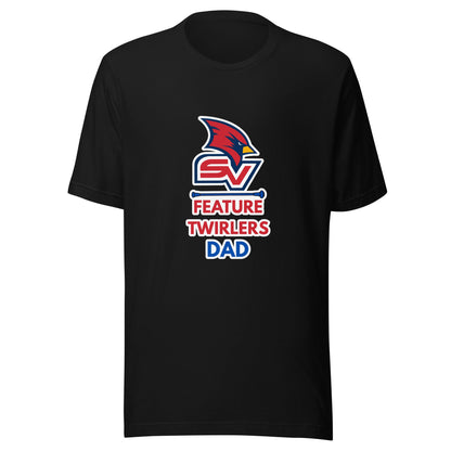 Performance | T-Shirt | SVSU Feature twirlers | Dad Logo