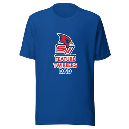 Performance | T-Shirt | SVSU Feature twirlers | Dad Logo