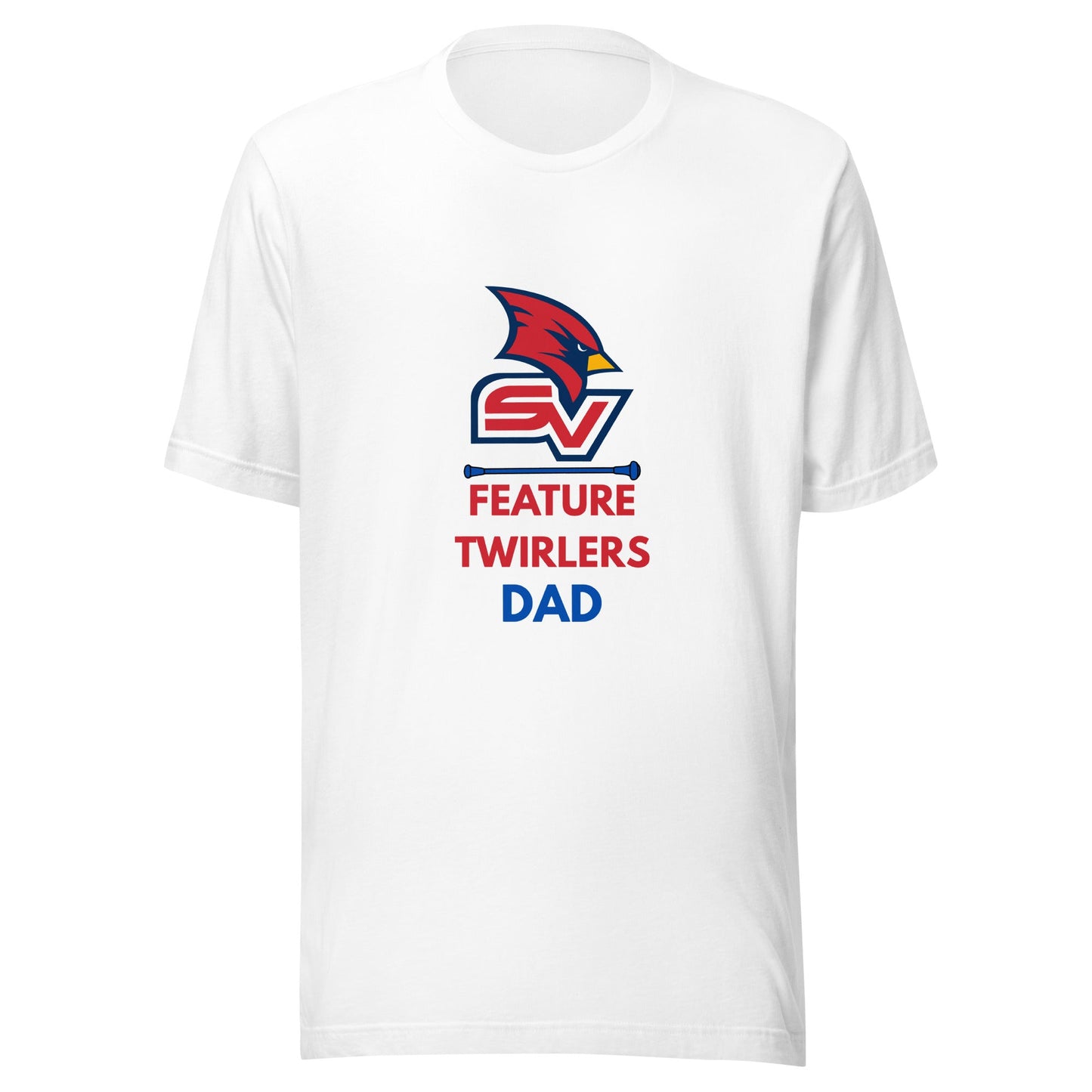 Performance | T-Shirt | SVSU Feature twirlers | Dad Logo