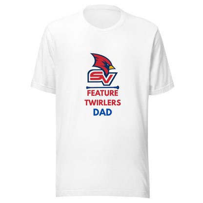 Performance | T-Shirt | SVSU Feature twirlers | Dad Logo