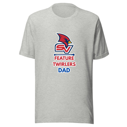 Performance | T-Shirt | SVSU Feature twirlers | Dad Logo