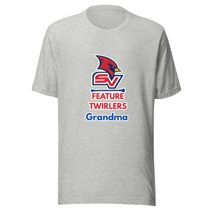 Performance | T-Shirt | SVSU Feature twirlers | Grandma Logo