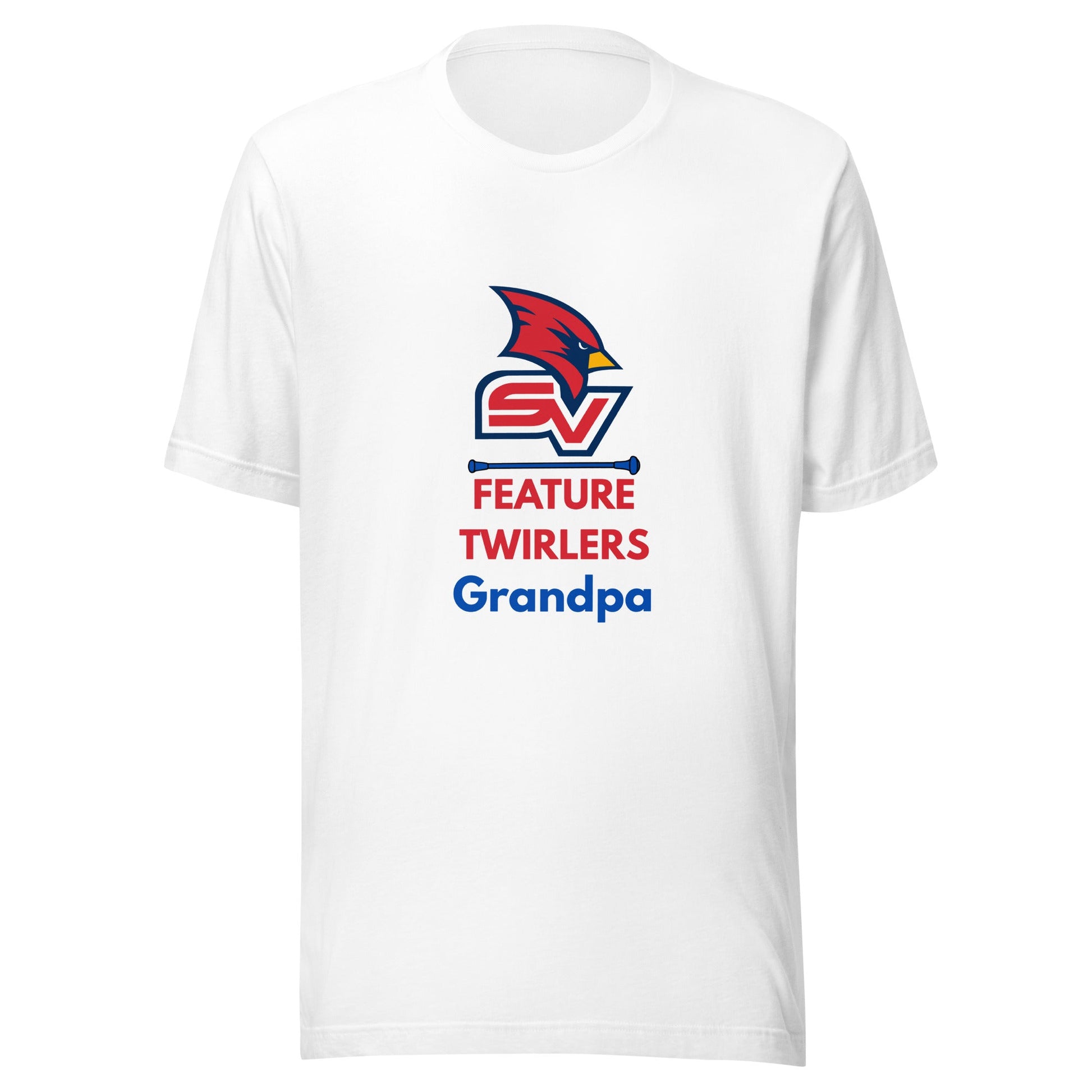 Performance | T-Shirt | SVSU Feature twirlers | Grandpa Logo
