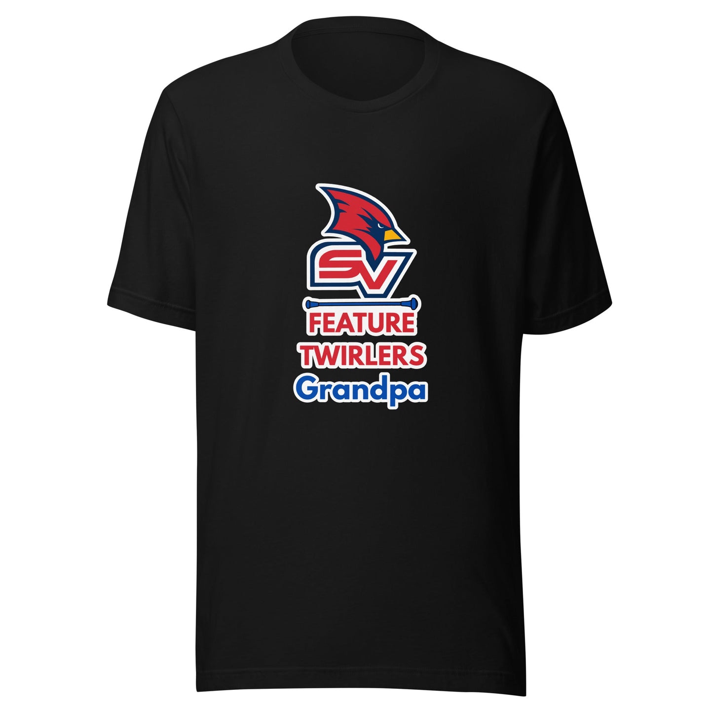Performance | T-Shirt | SVSU Feature twirlers | Grandpa Logo
