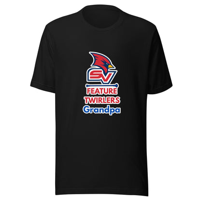 Performance | T-Shirt | SVSU Feature twirlers | Grandpa Logo