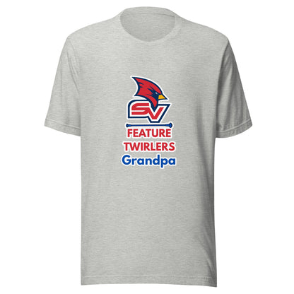 Performance | T-Shirt | SVSU Feature twirlers | Grandpa Logo