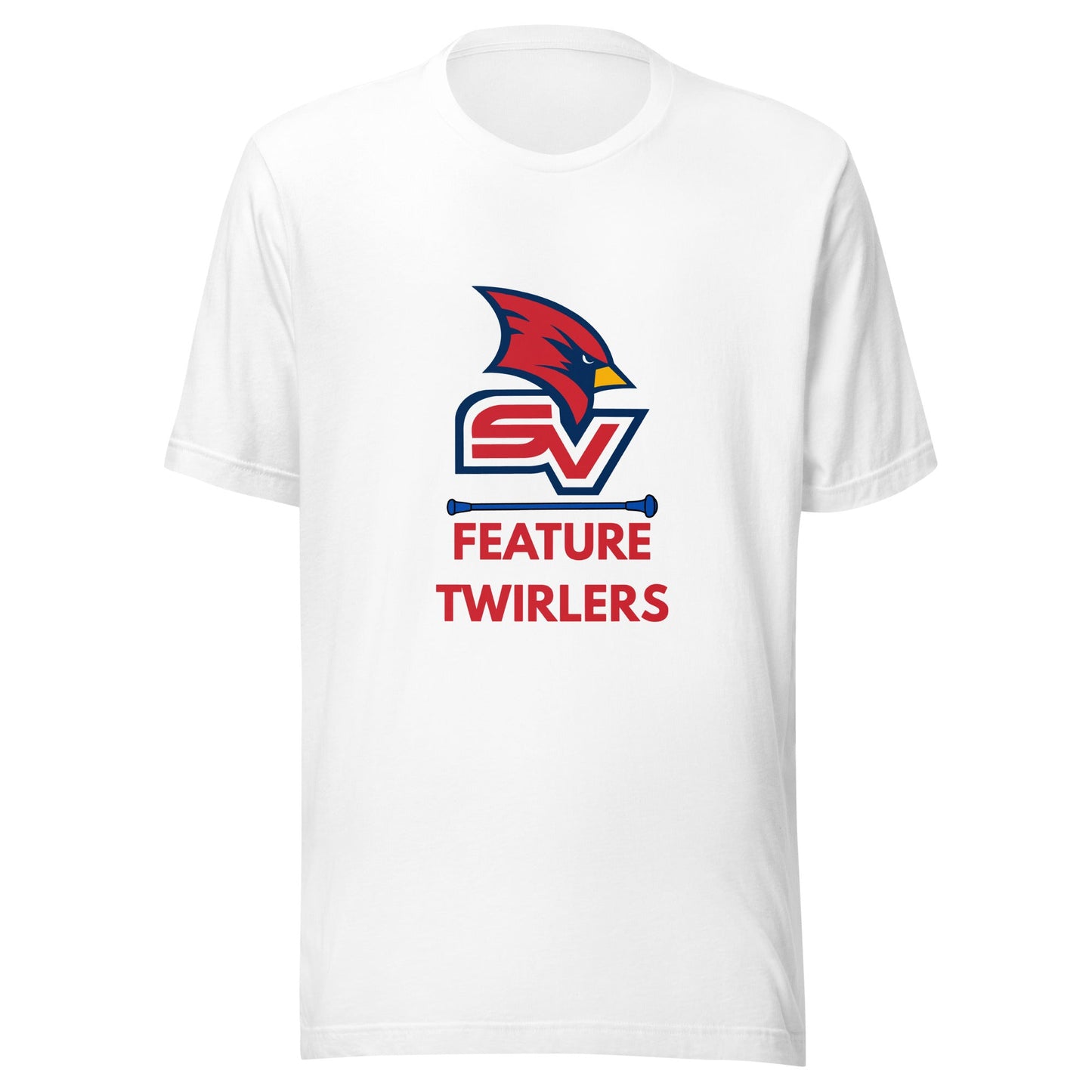 Performance | T-Shirt | SVSU Feature twirlers | Icon Logo