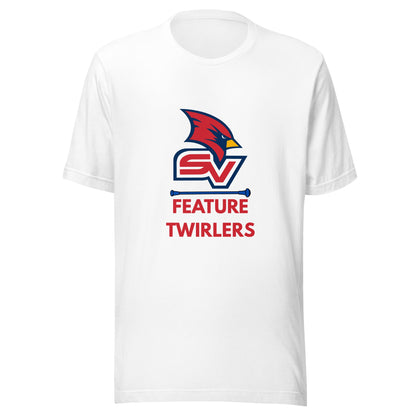 Performance | T-Shirt | SVSU Feature twirlers | Icon Logo