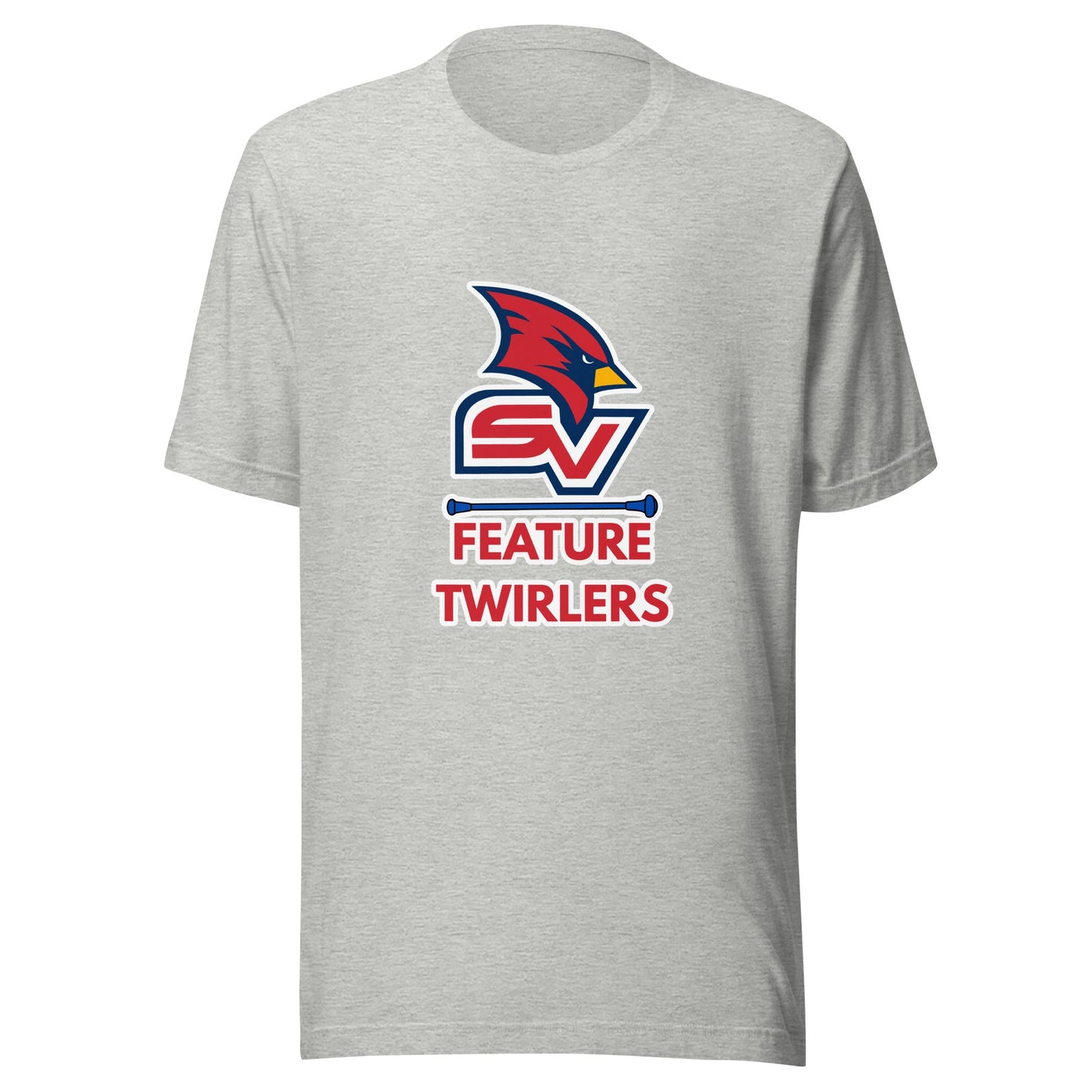 Performance | T-Shirt | SVSU Feature twirlers | Icon Logo