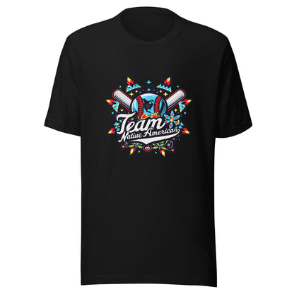 Performance | T-Shirt | Team Native American | Tribal Emblem Logo