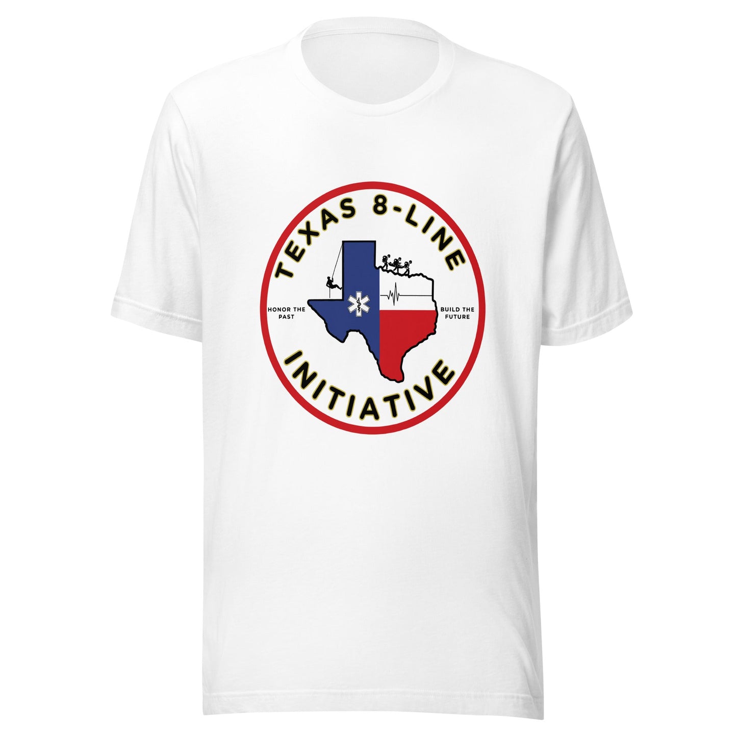 Performance | T-Shirt | Texas 8 - Line Initiative | Badge Logo