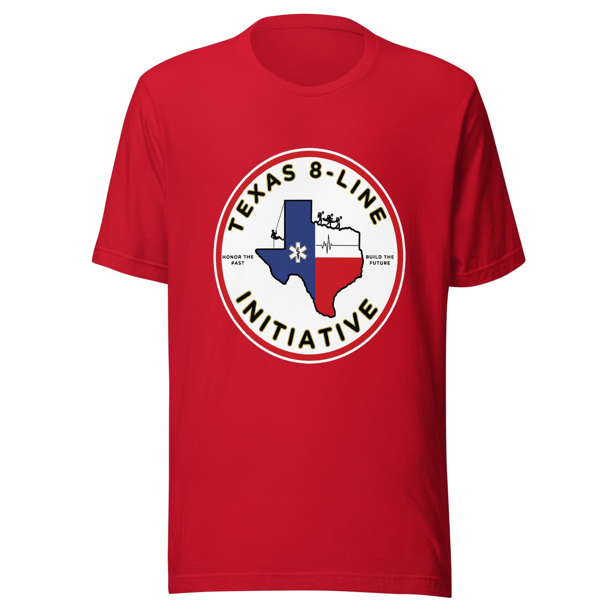 Performance | T-Shirt | Texas 8 - Line Initiative | Badge Logo