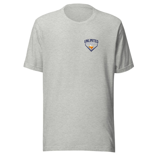 Performance | T-Shirt | Texas Unlimited | Home Plate Logo