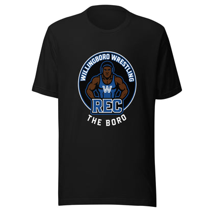 Performance | T-Shirt | The Boro Brand | Wrestler Logo