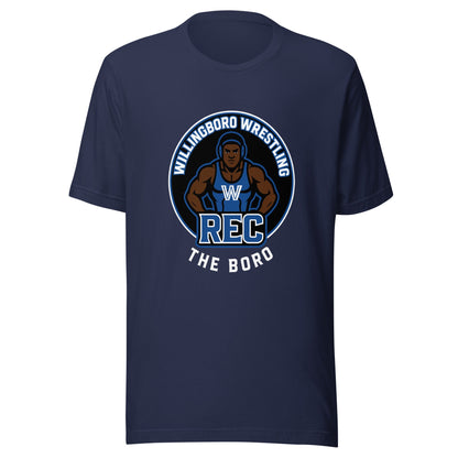 Performance | T-Shirt | The Boro Brand | Wrestler Logo