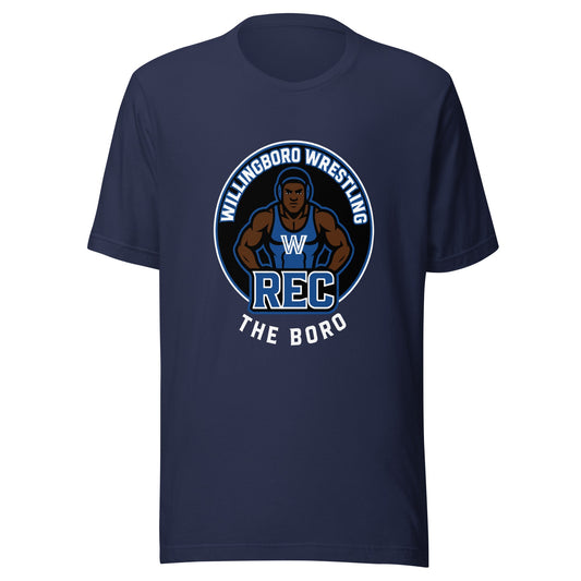 Performance | T-Shirt | The Boro Brand | Wrestler Logo