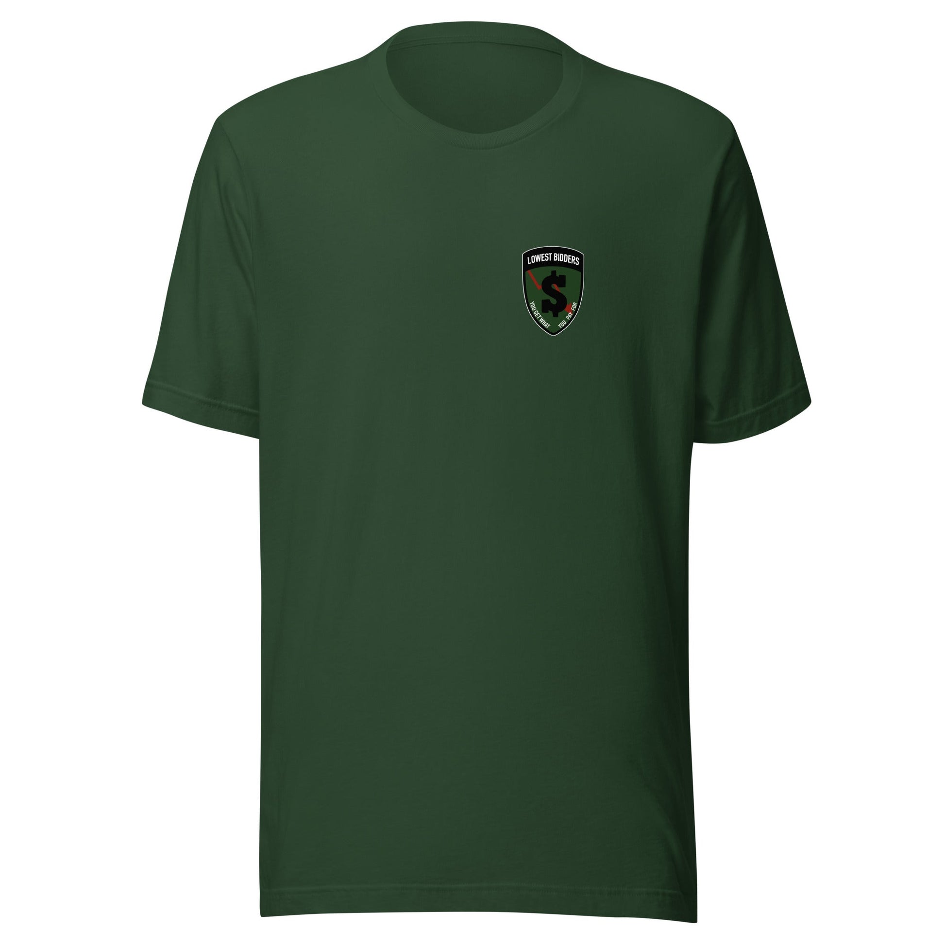 Performance | T-Shirt | The Lowest Bidders | Shield Logo