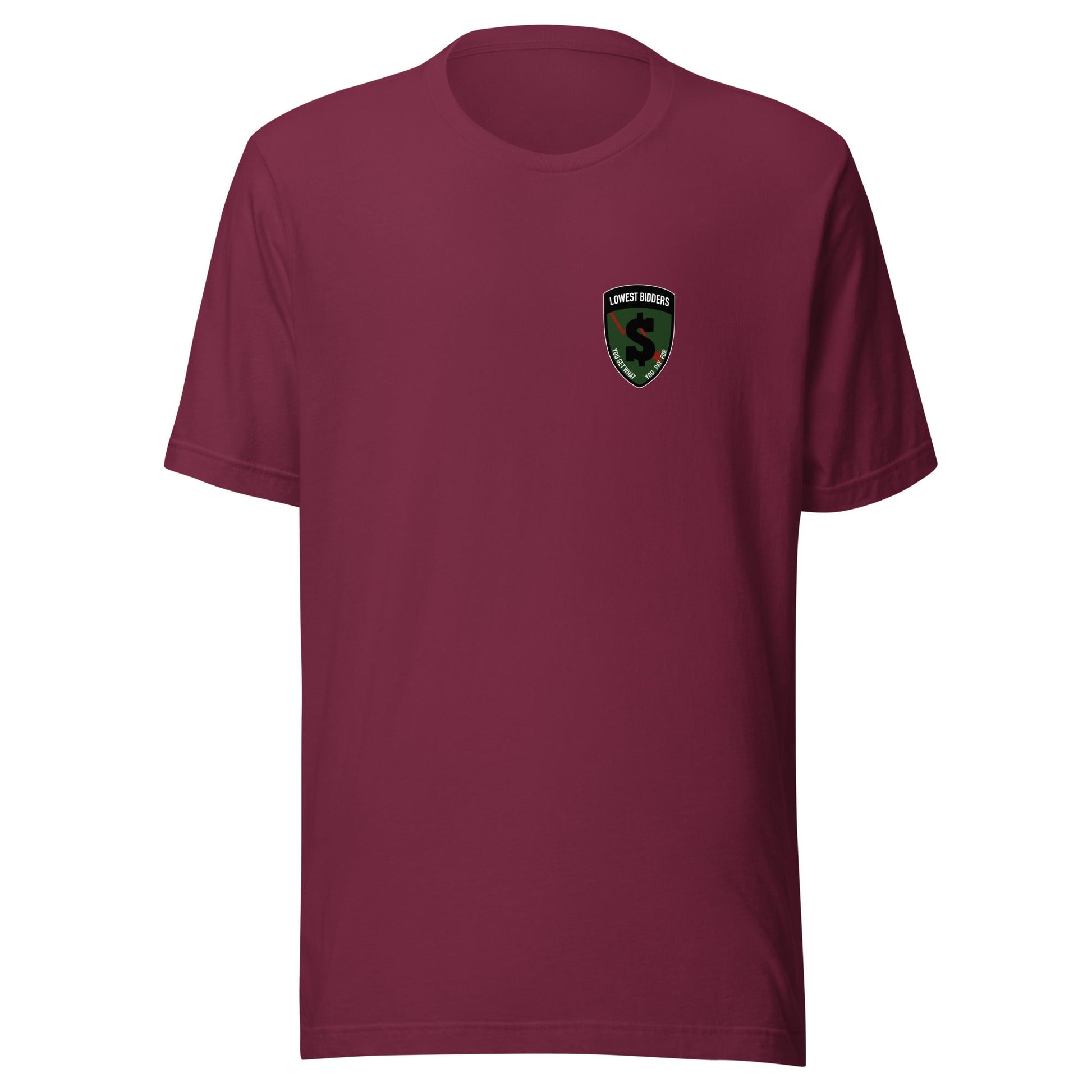 Performance | T-Shirt | The Lowest Bidders | Shield Logo