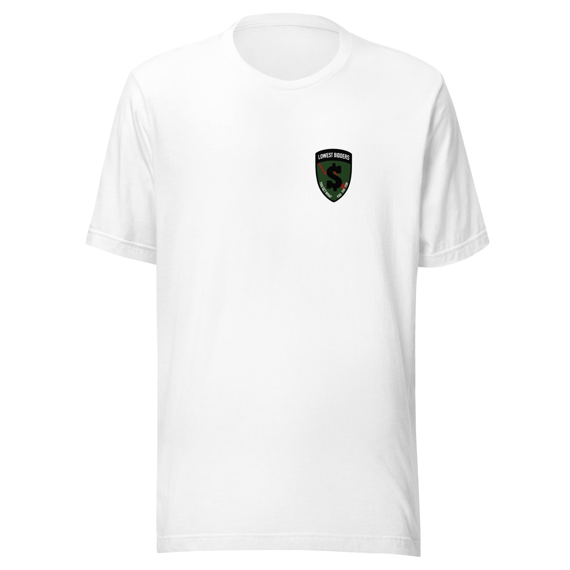 Performance | T-Shirt | The Lowest Bidders | Shield Logo