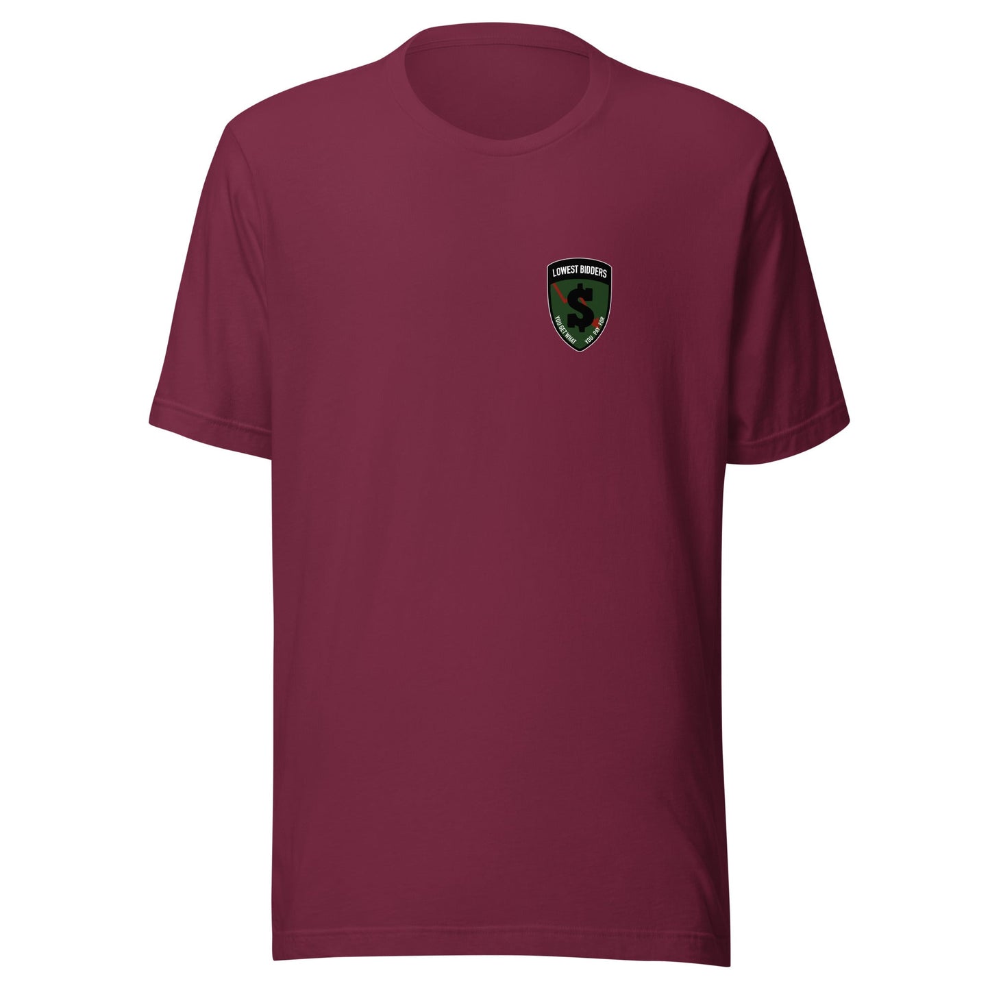 Performance | T-Shirt | The Lowest Bidders | Shield Logo
