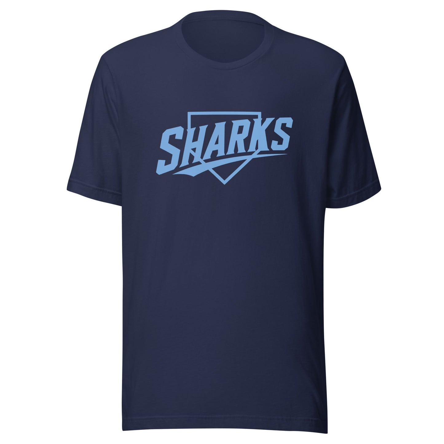 Performance | T-Shirt | The Sharks Baseball Team | Crest Logo