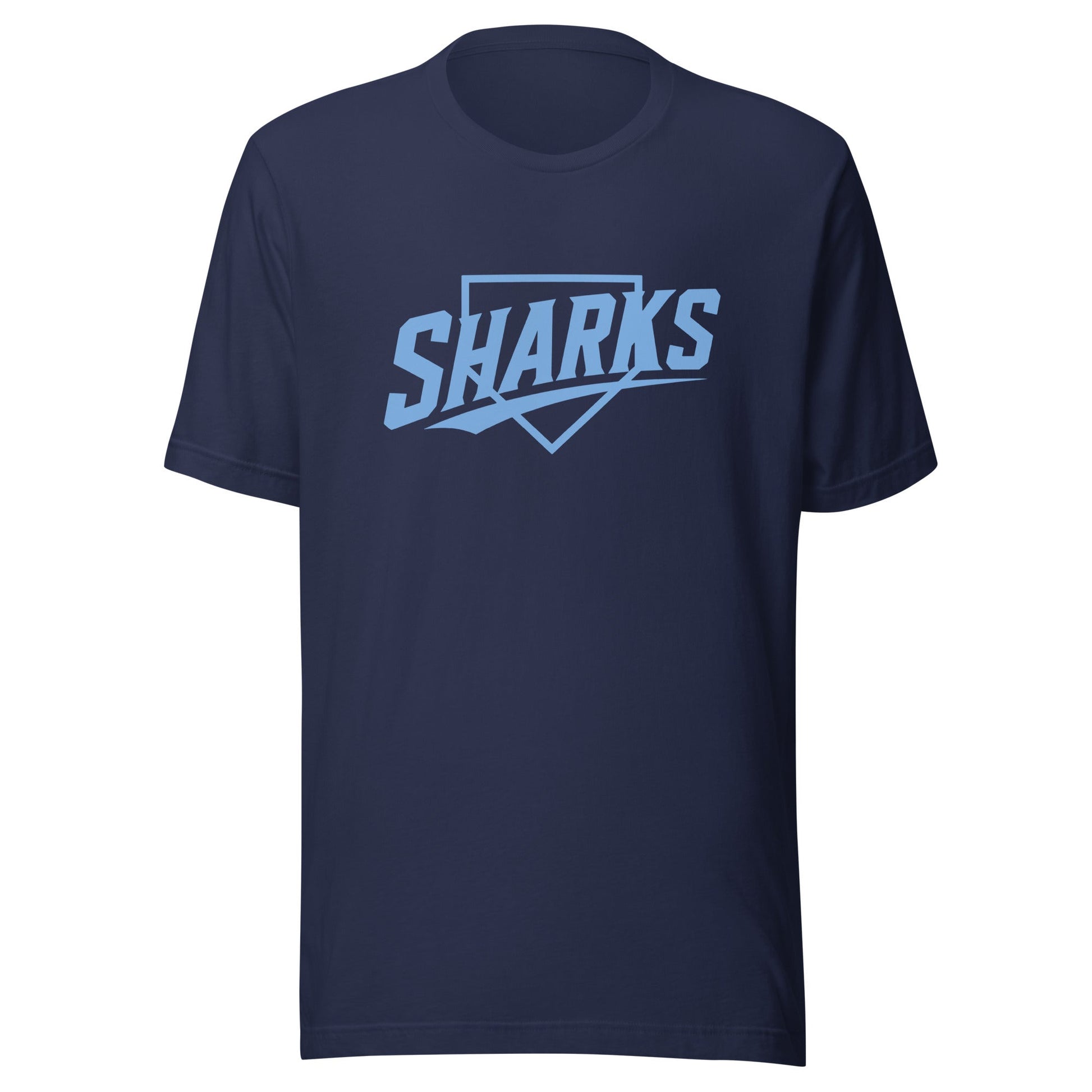 Performance | T-Shirt | The Sharks Baseball Team | Crest Logo