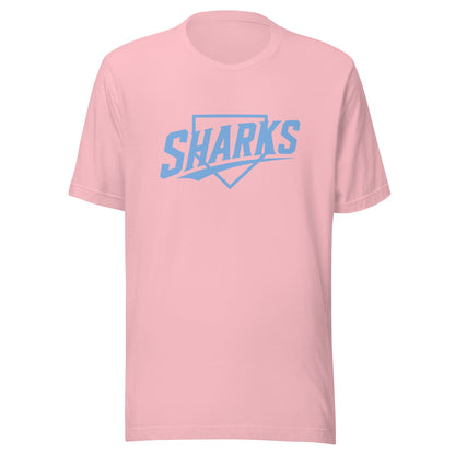 Performance | T-Shirt | The Sharks Baseball Team | Crest Logo