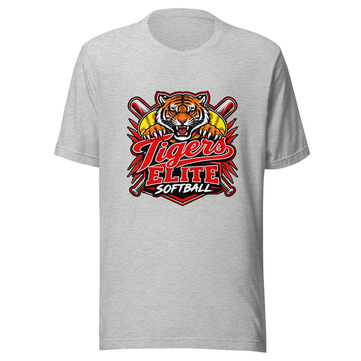 Performance | T-Shirt | Tigers Elite Softball | Emblem Logo
