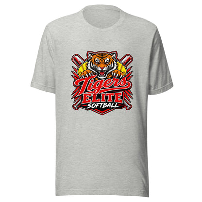 Performance | T-Shirt | Tigers Elite Softball | Emblem Logo