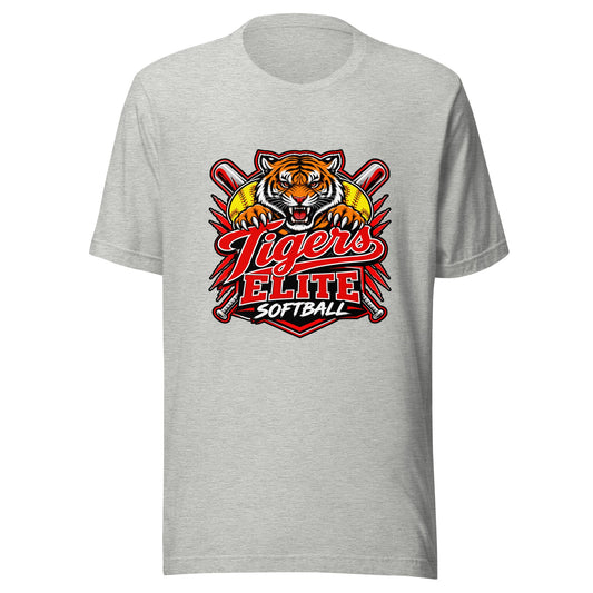 Performance | T-Shirt | Tigers Elite Softball | Emblem Logo