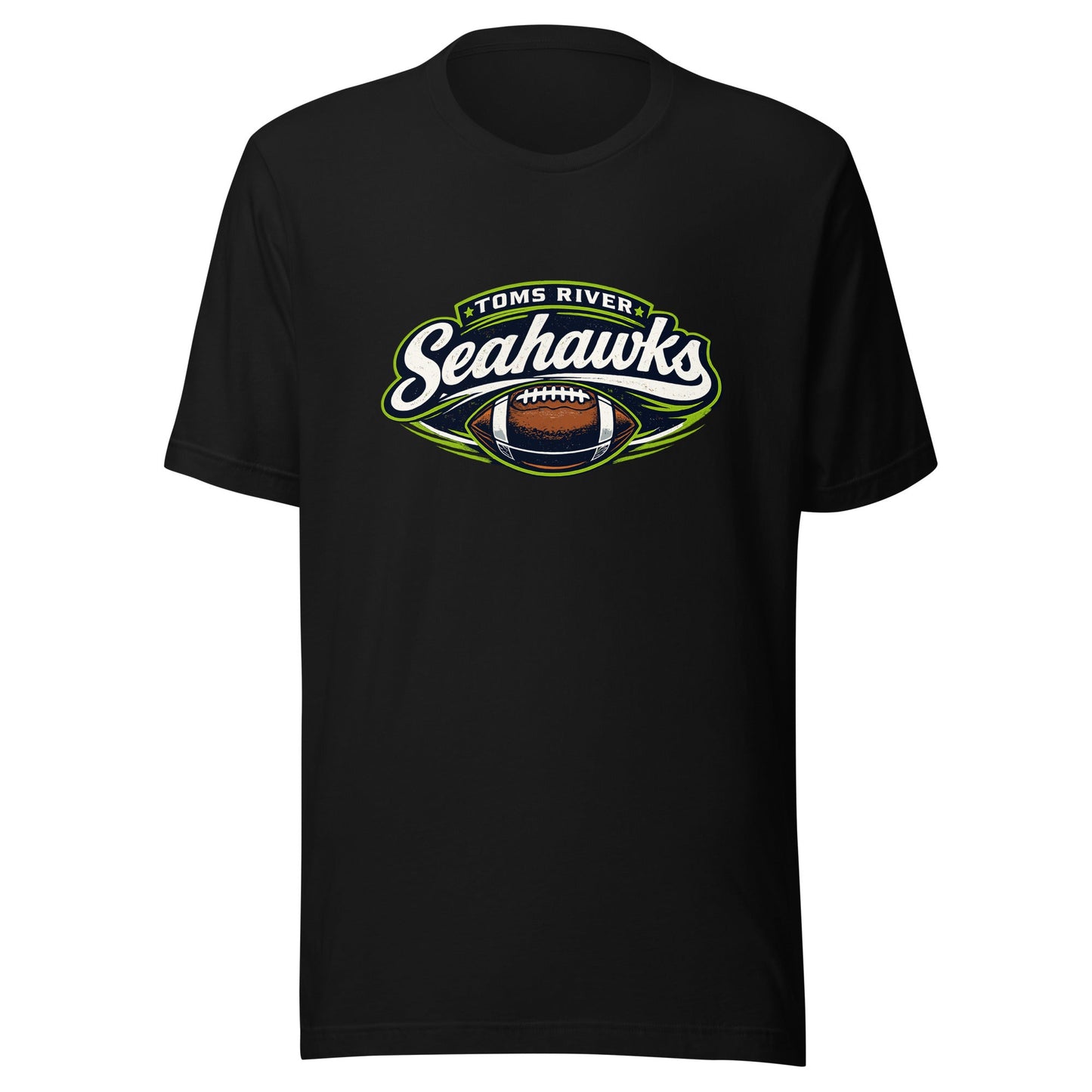 Performance | T-Shirt | Toms River Seahawks | Football Emblem Logo