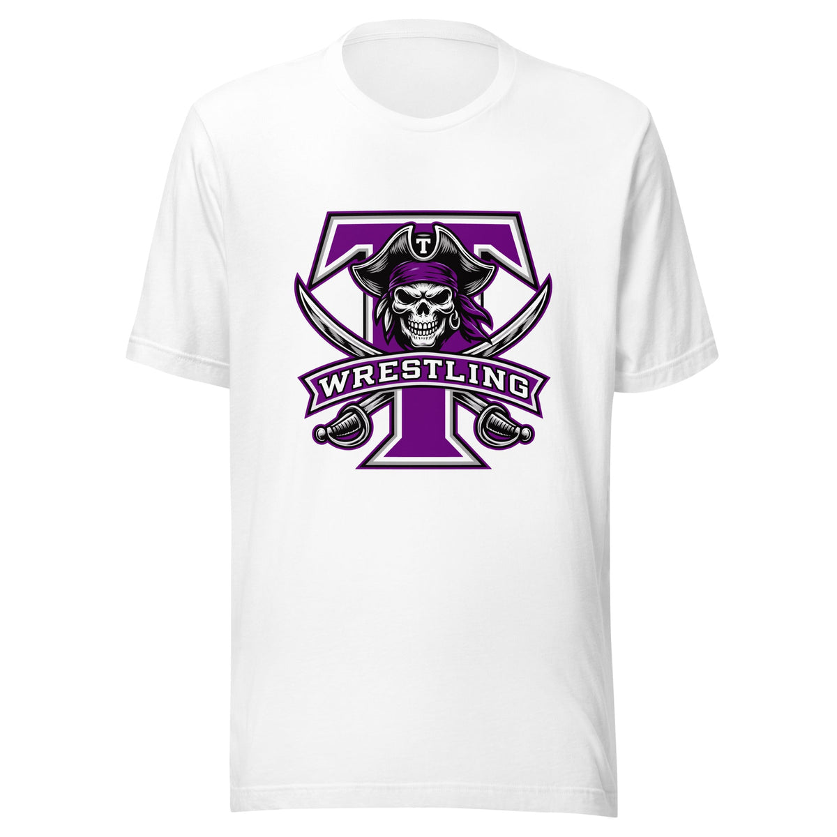 Performance | T-Shirt | Tottenville wrestling club | Emblem Logo